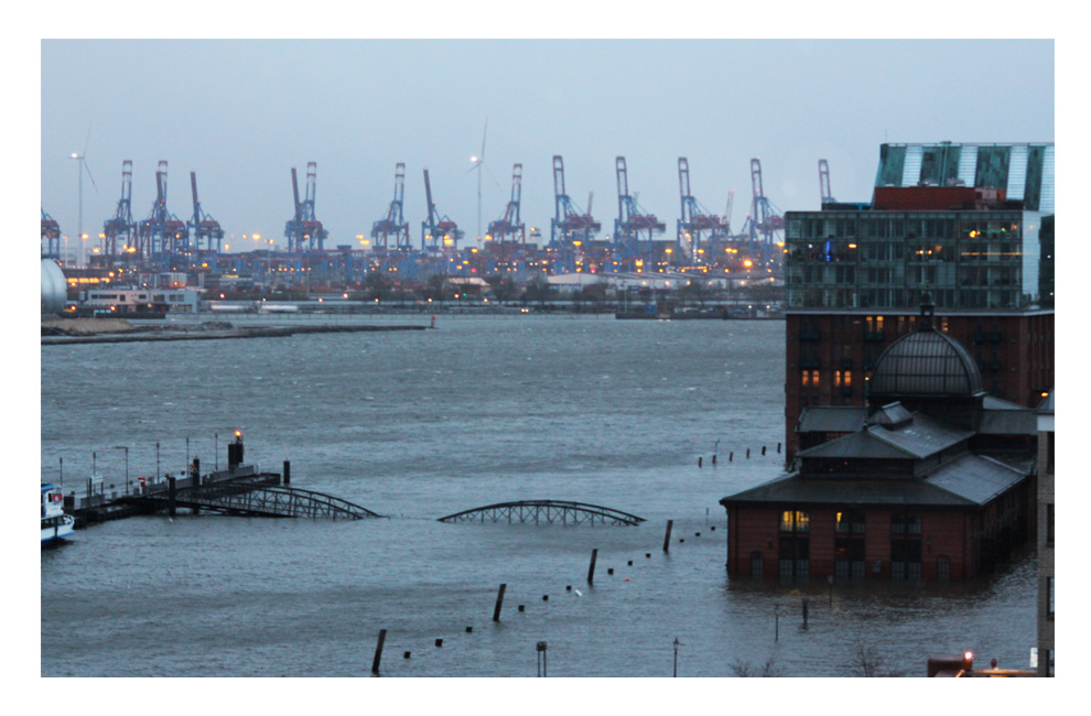 Hamburg Sturmflut 2013